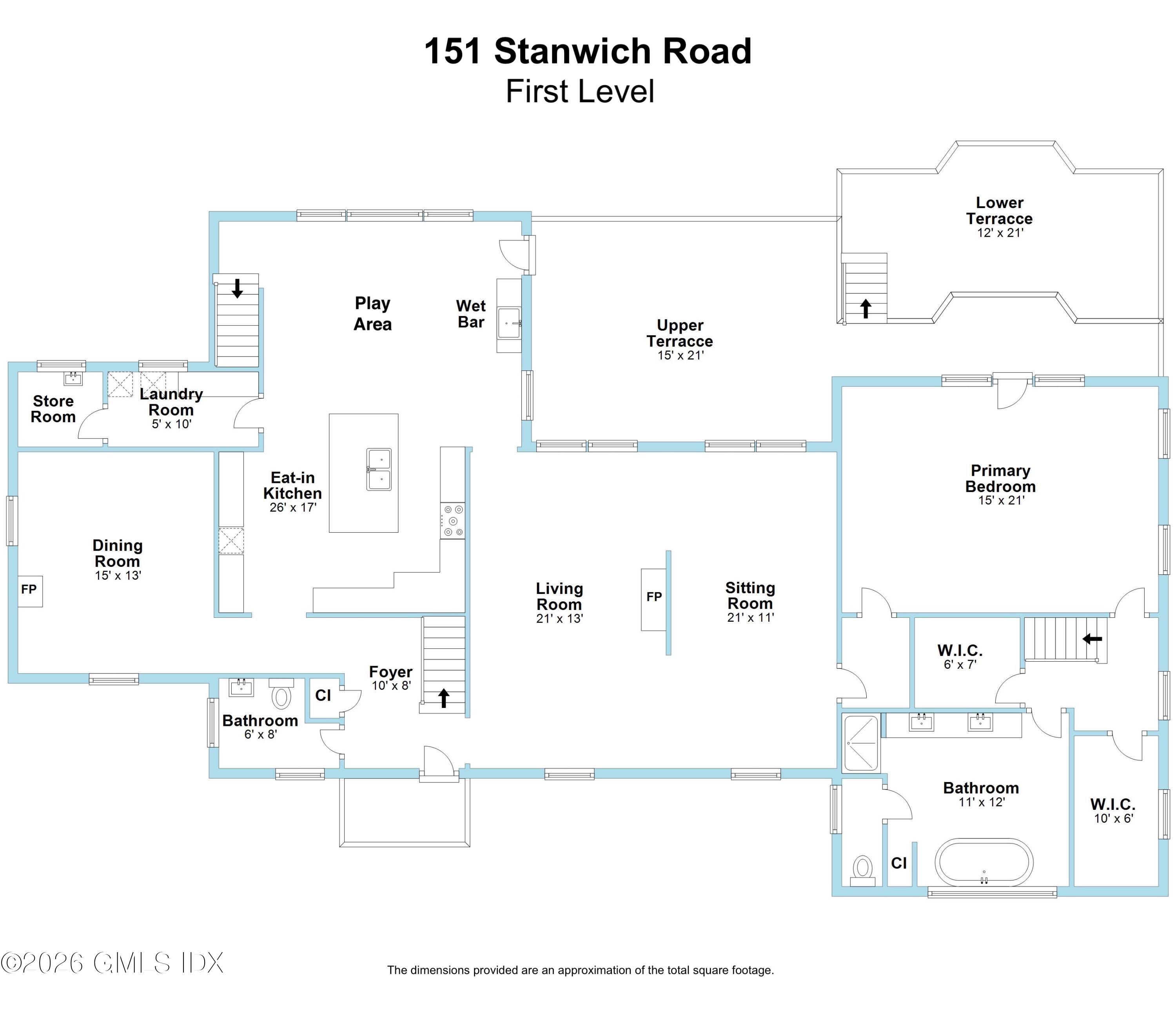 151 Stanwich Road Greenwich, CT 06830 - Photo 30 of 32 First Level