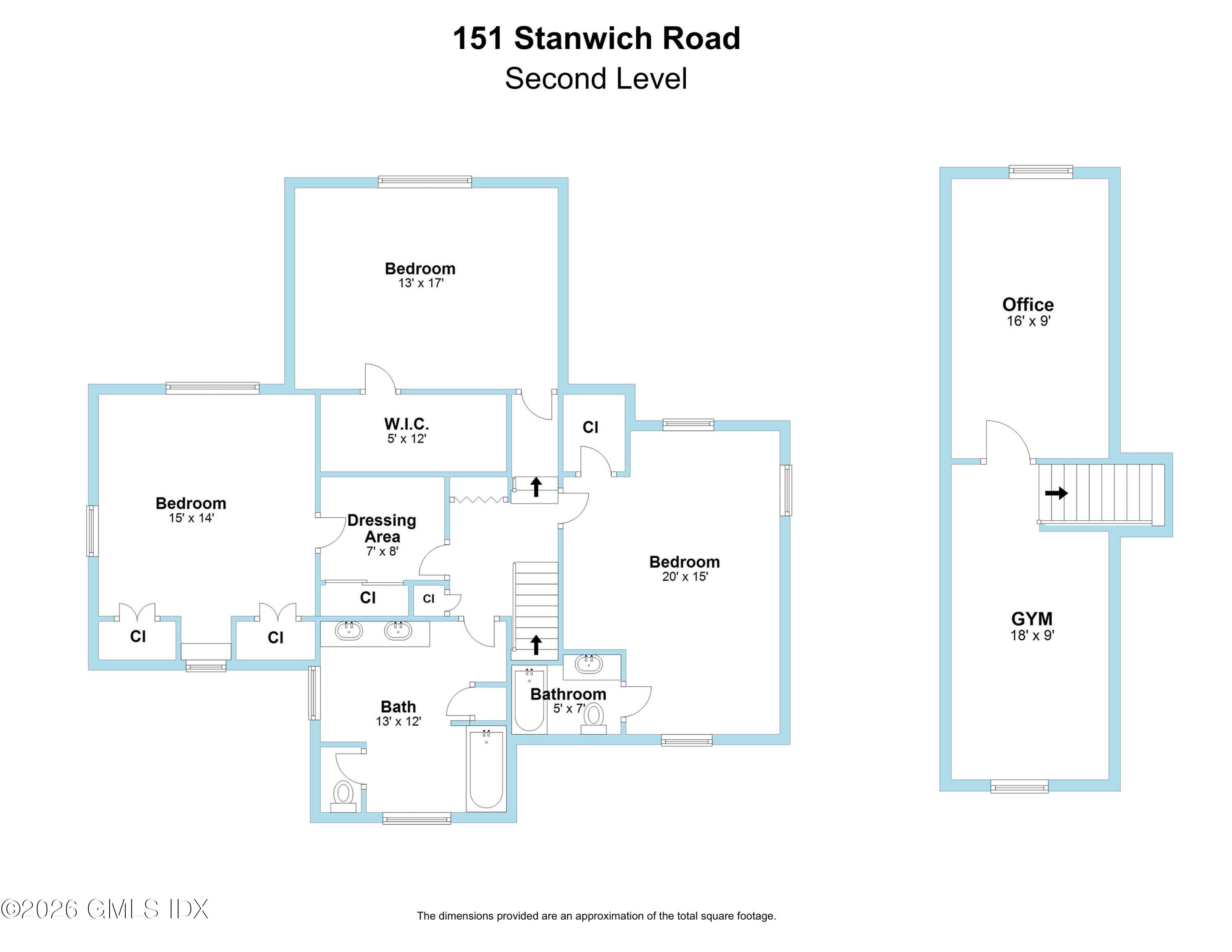 151 Stanwich Road Greenwich, CT 06830 - Photo 31 of 32 Second Level