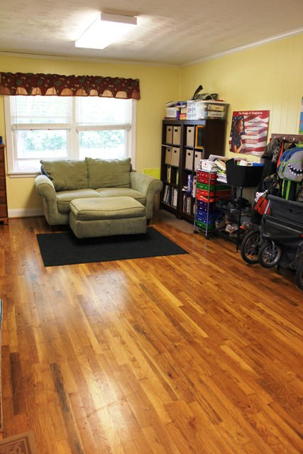 401 Monty Road Boones Mill, VA 24065 - Photo 21 of 30 a living room with furniture and a flat screen tv