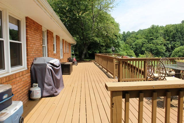 401 Monty Road Boones Mill, VA 24065 - Photo 26 of 30 a view of deck with patio