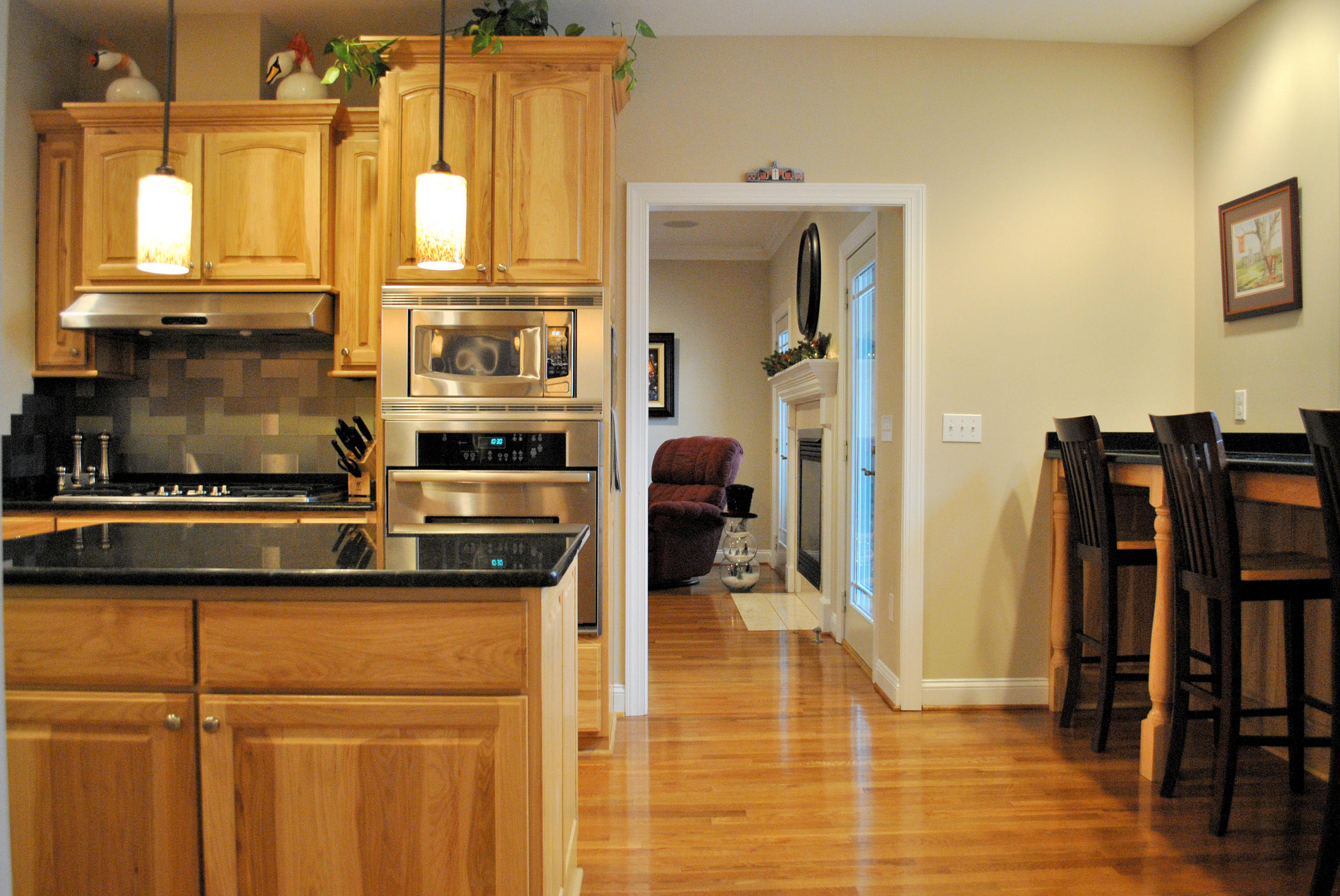 4551 Northside Road Newport, VA 24128 - Photo 30 of 91 Custom-Built Hickory Cabinets