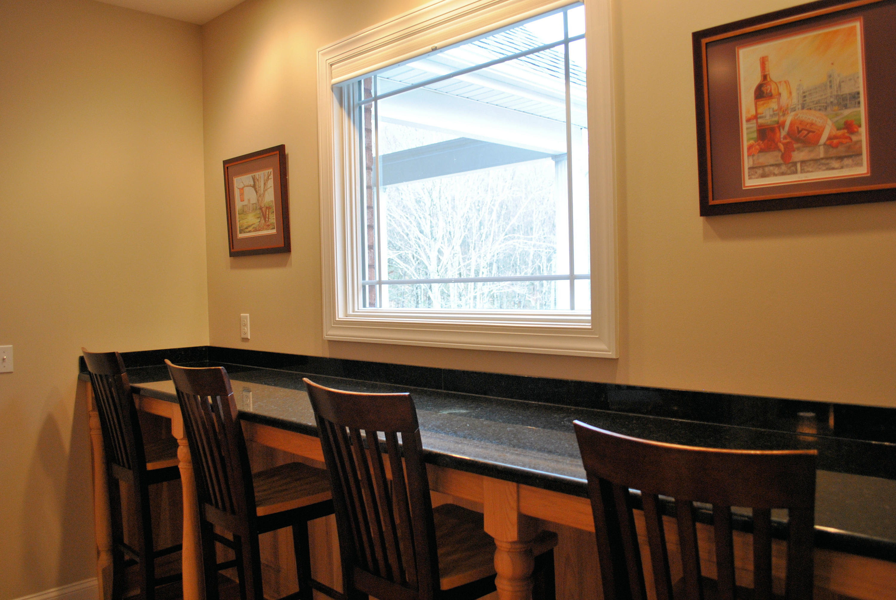 4551 Northside Road Newport, VA 24128 - Photo 34 of 91 Breakfast Bar w/View