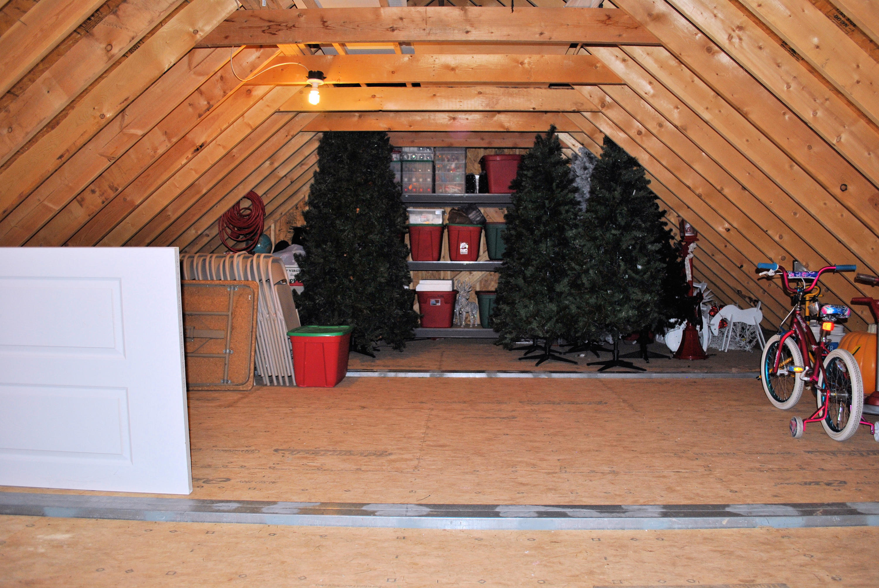 4551 Northside Road Newport, VA 24128 - Photo 81 of 91 Attic Storage Above Garage