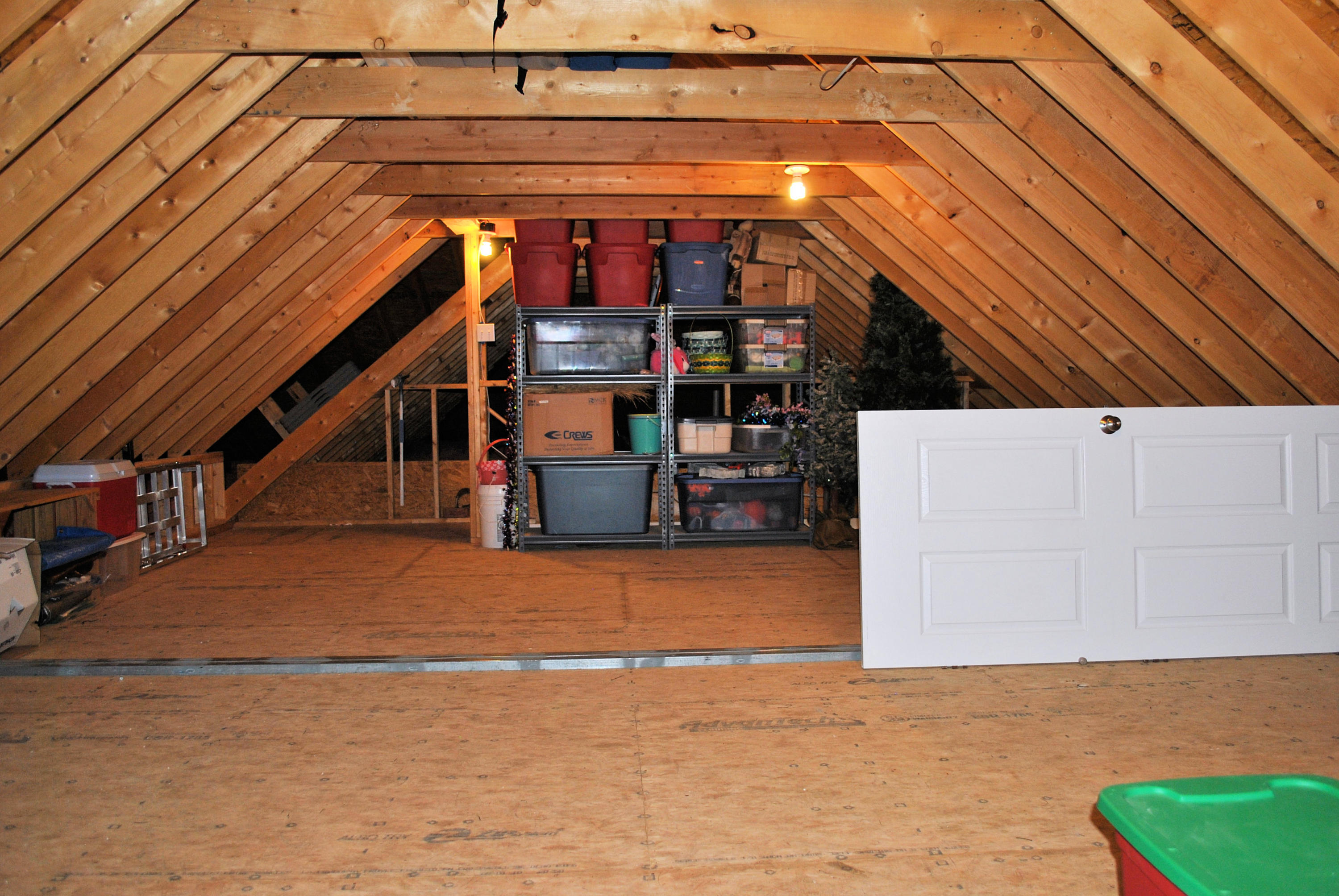 4551 Northside Road Newport, VA 24128 - Photo 82 of 91 Attic Storage Above Garage