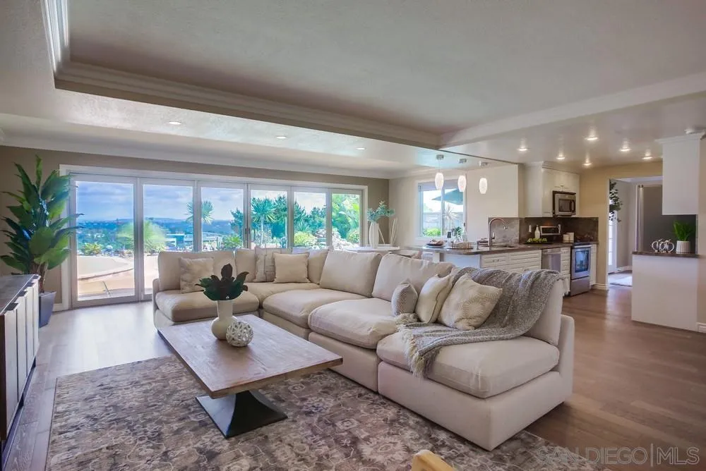 13495 Mango Drive Del Mar, CA 92014 - Photo 13 of 53 a living room with furniture and a large window