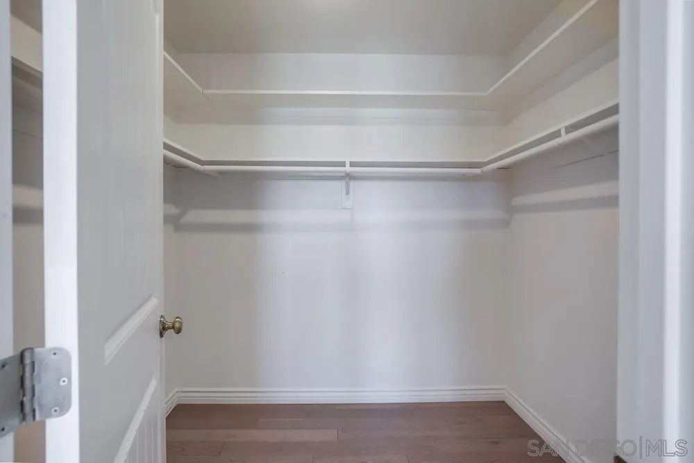 13495 Mango Drive Del Mar, CA 92014 - Photo 34 of 53 a view of an empty walk in closet
