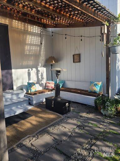 Undisclosed Address Rohnert Park, CA 94928 - Photo 33 of 41 a living room with patio furniture and a potted plant