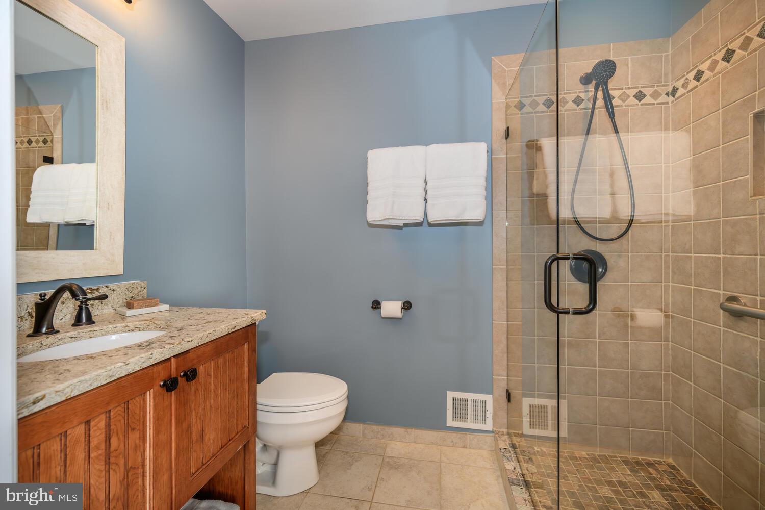 320 Perry Cabin Drive St. Michaels, MD 21663 - Photo 26 of 50 a bathroom with a sink toilet and shower