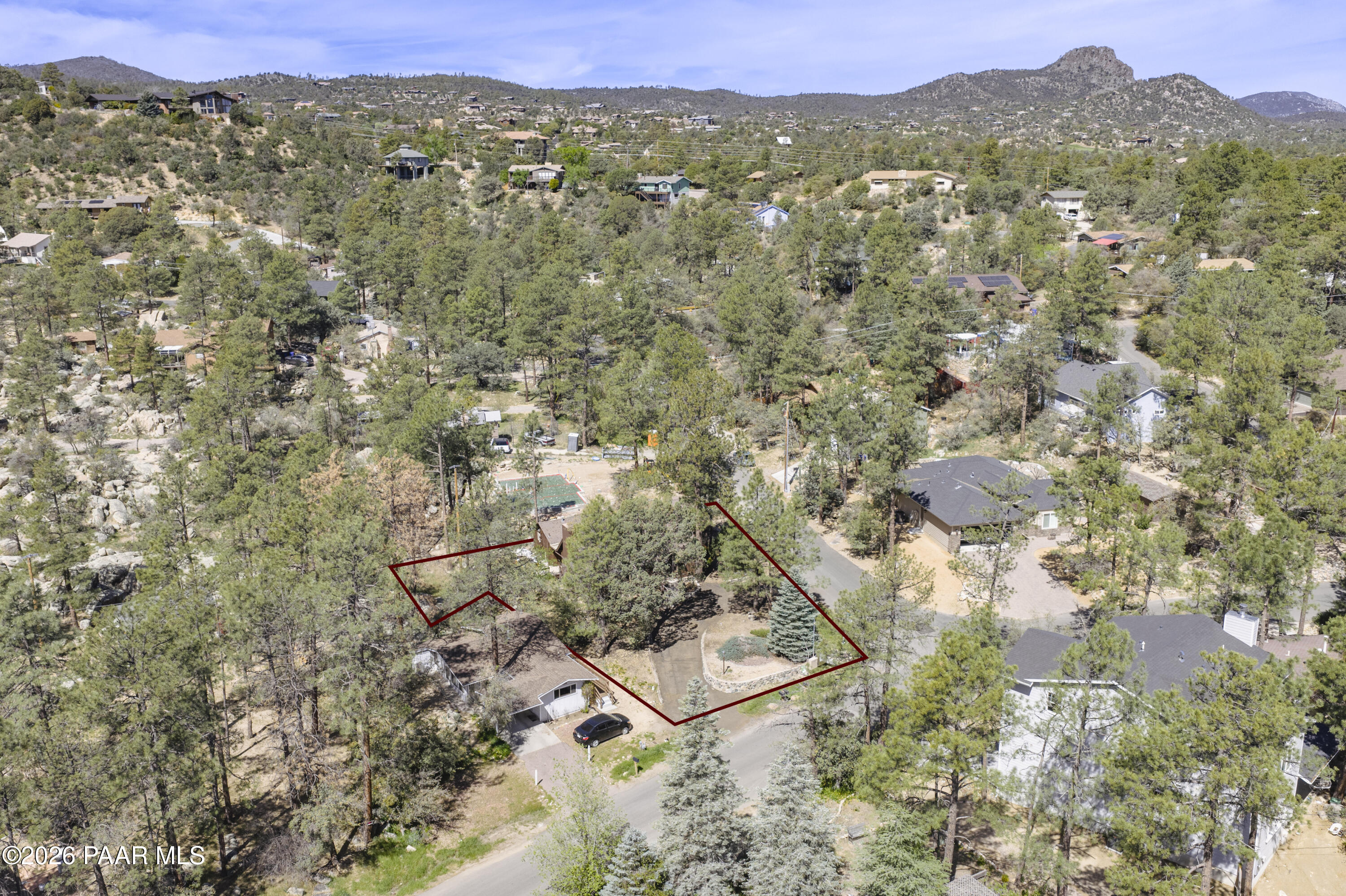902 Hemlock Avenue Prescott, AZ 86303 - Photo 29 of 37 Aerial Overview 2