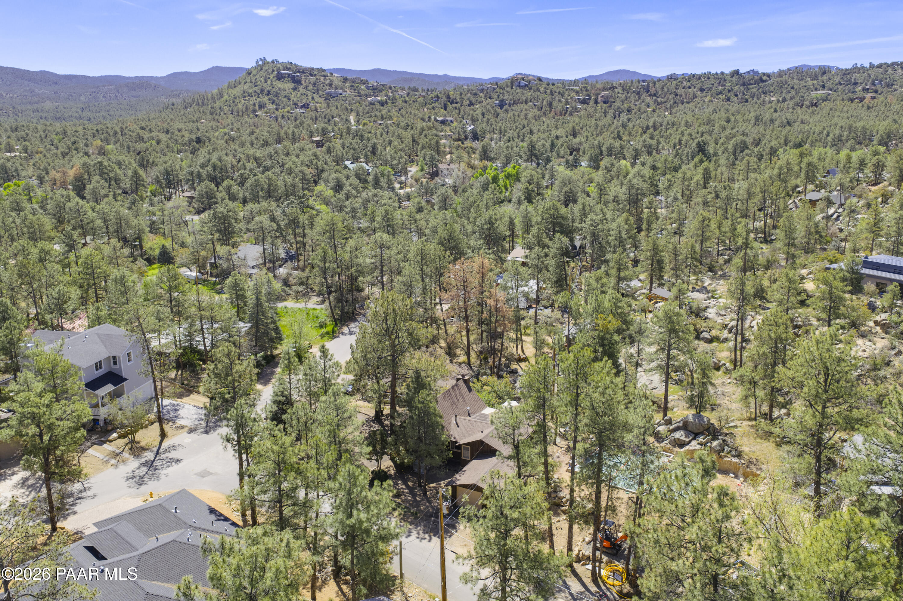 902 Hemlock Avenue Prescott, AZ 86303 - Photo 32 of 37 Aerial Overview No Lines 4