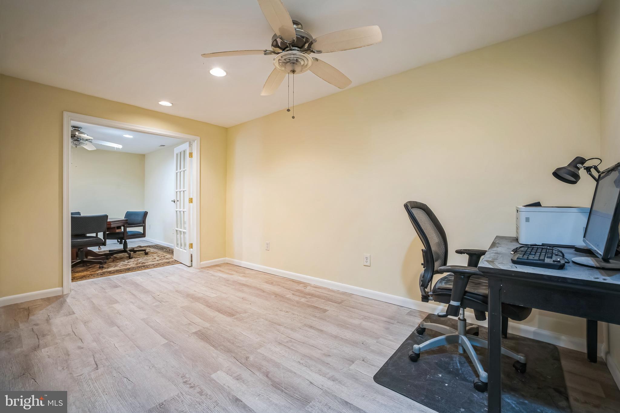 1270 High Top Road Linden, VA 22642 - Photo 24 of 30 a workspace with wooden floor