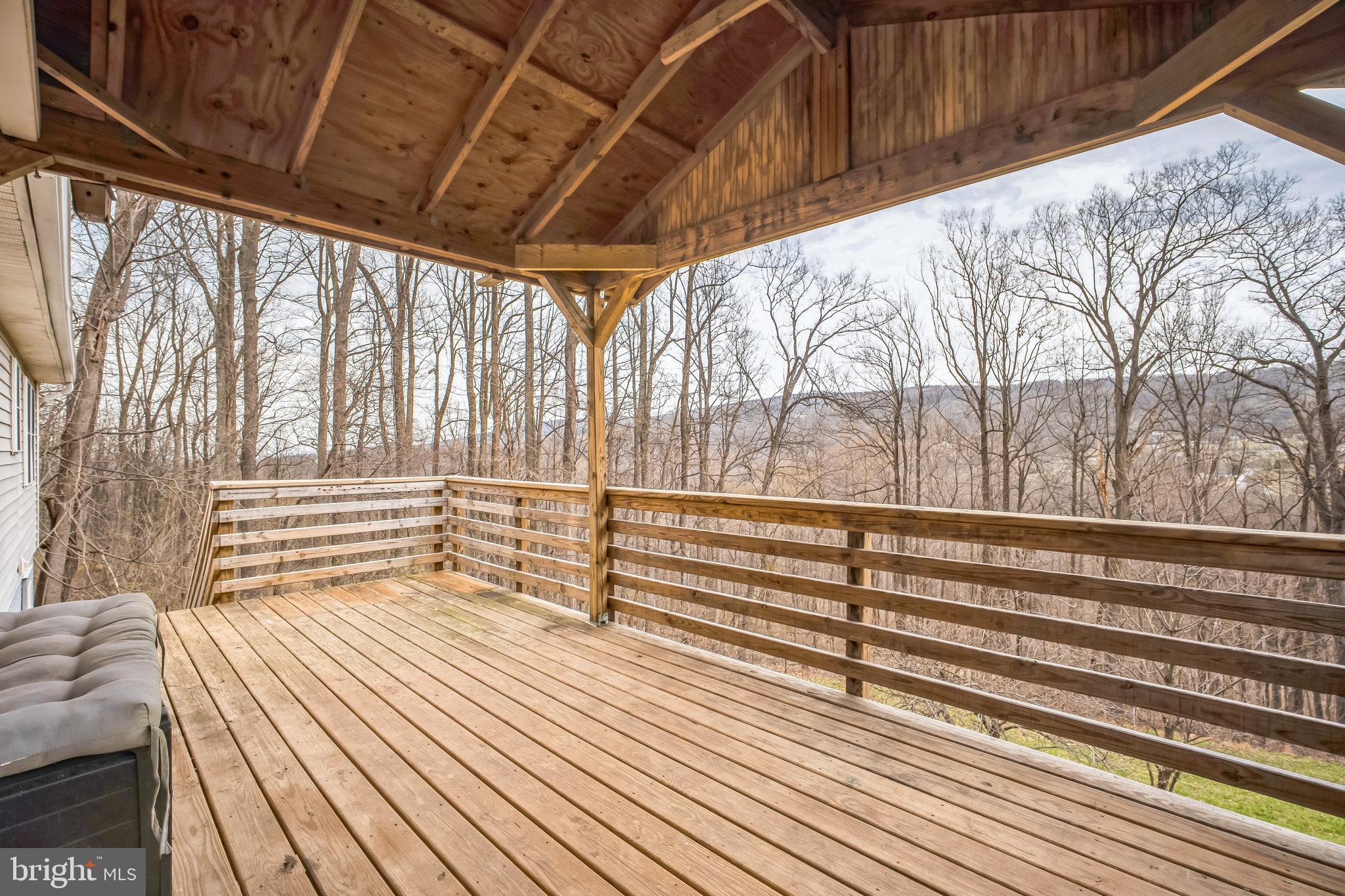 1270 High Top Road Linden, VA 22642 - Photo 28 of 30 a view of outdoor space with deck and wooden floor