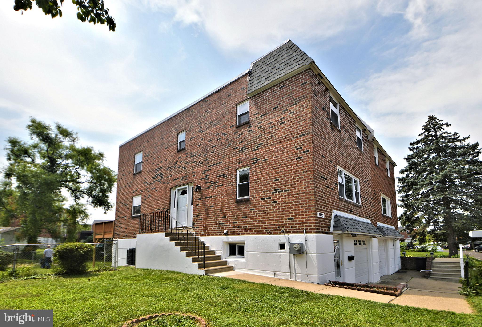 11949 Dumont Road Philadelphia, PA 19116 - Photo 2 of 54 Exterior Side and Front