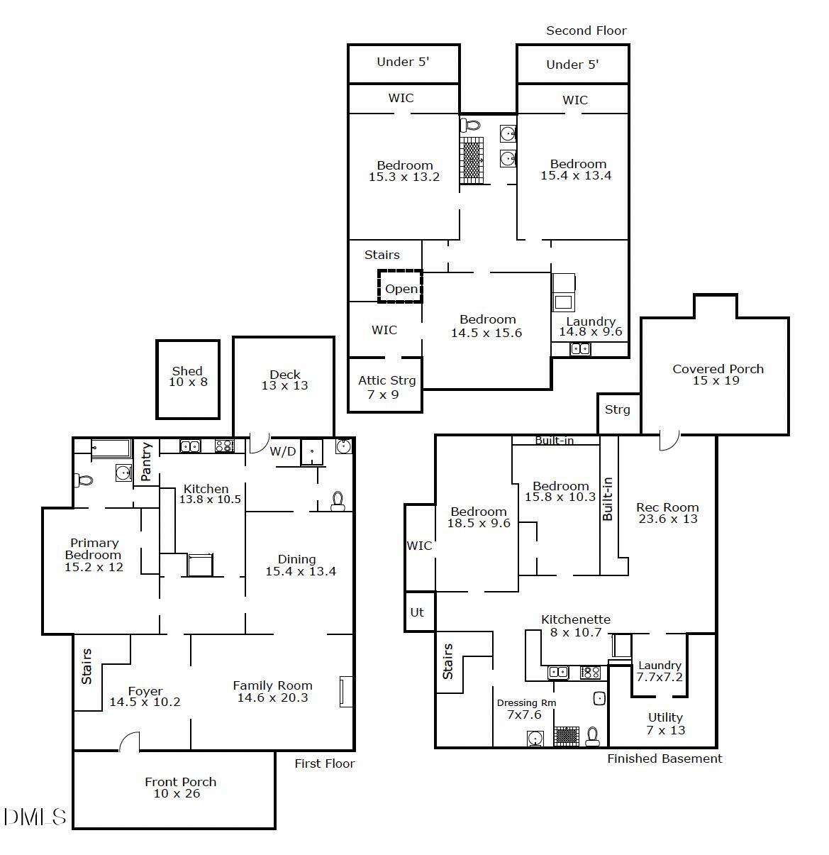807 East Edenton Street Raleigh, NC 27601 - Photo 48 of 48 Floor Plans