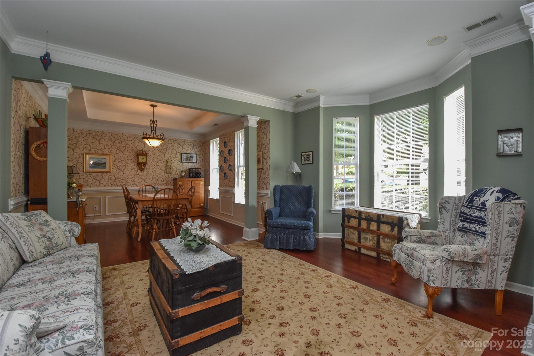 120 Comata Road Mooresville, NC 28117 - Photo 4 of 25 a living room with furniture and a large window