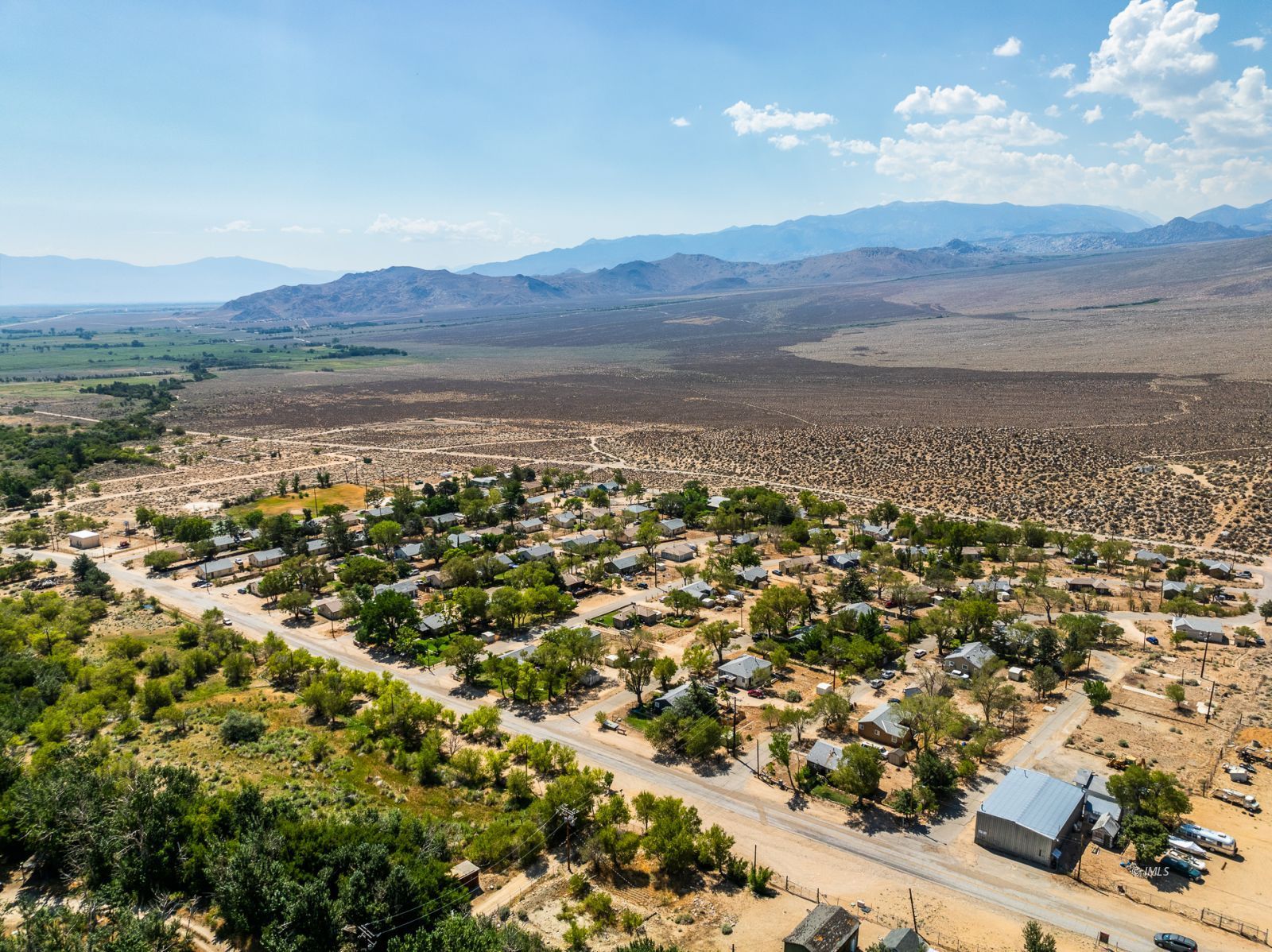 1600 Pine Creek Road Bishop, CA 93514 - Photo 20 of 34 an aerial view of residential houses with outdoor space