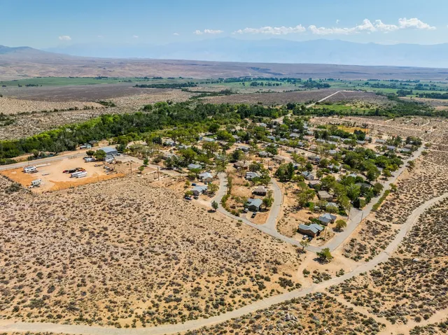 a view of lake and mountain