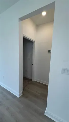 a view of empty room