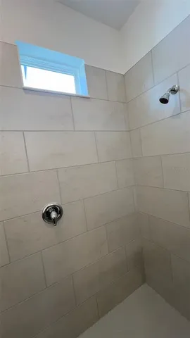 a view of a room with an empty space