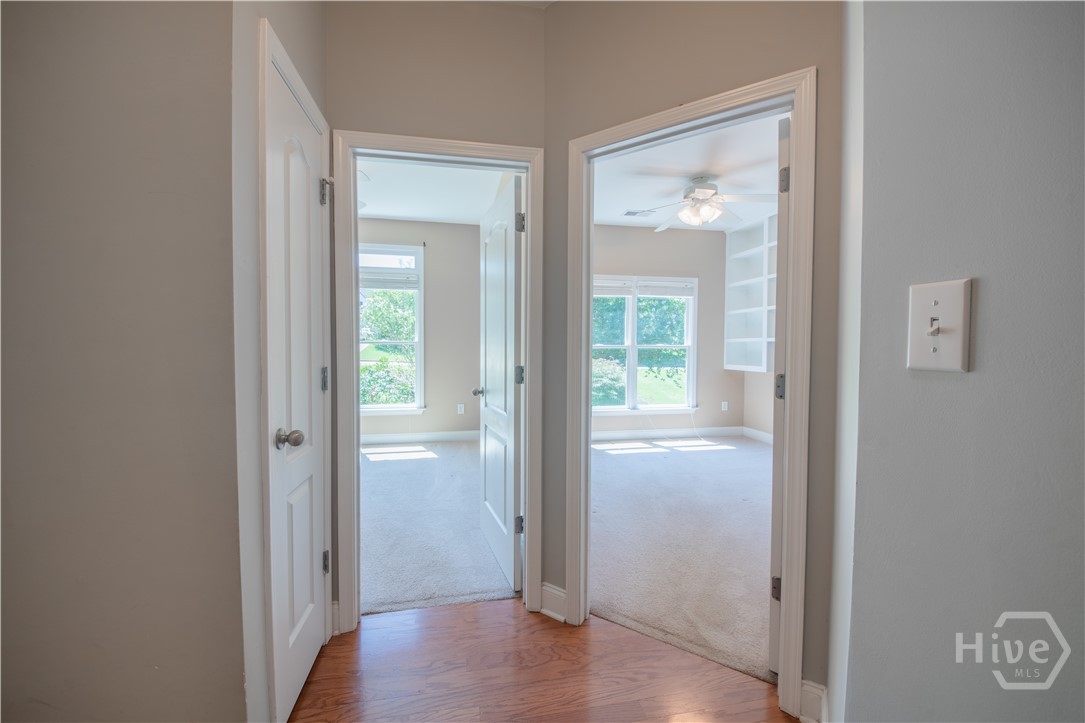 217 Hidden Spring Way Athens, GA 30605 - Photo 22 of 55 Hallway adjoining Primary Suite to bedrooms