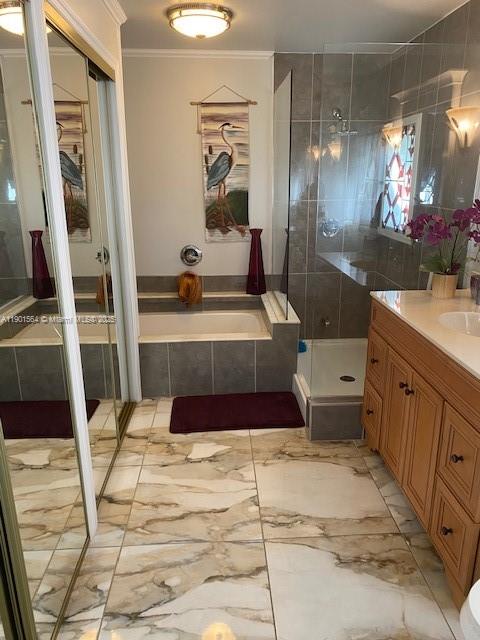 1891 Southwest 84th Avenue Davie, FL 33324 - Photo 11 of 16 a bathroom with a tub sink and mirror