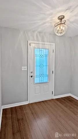 wooden floor in an empty room