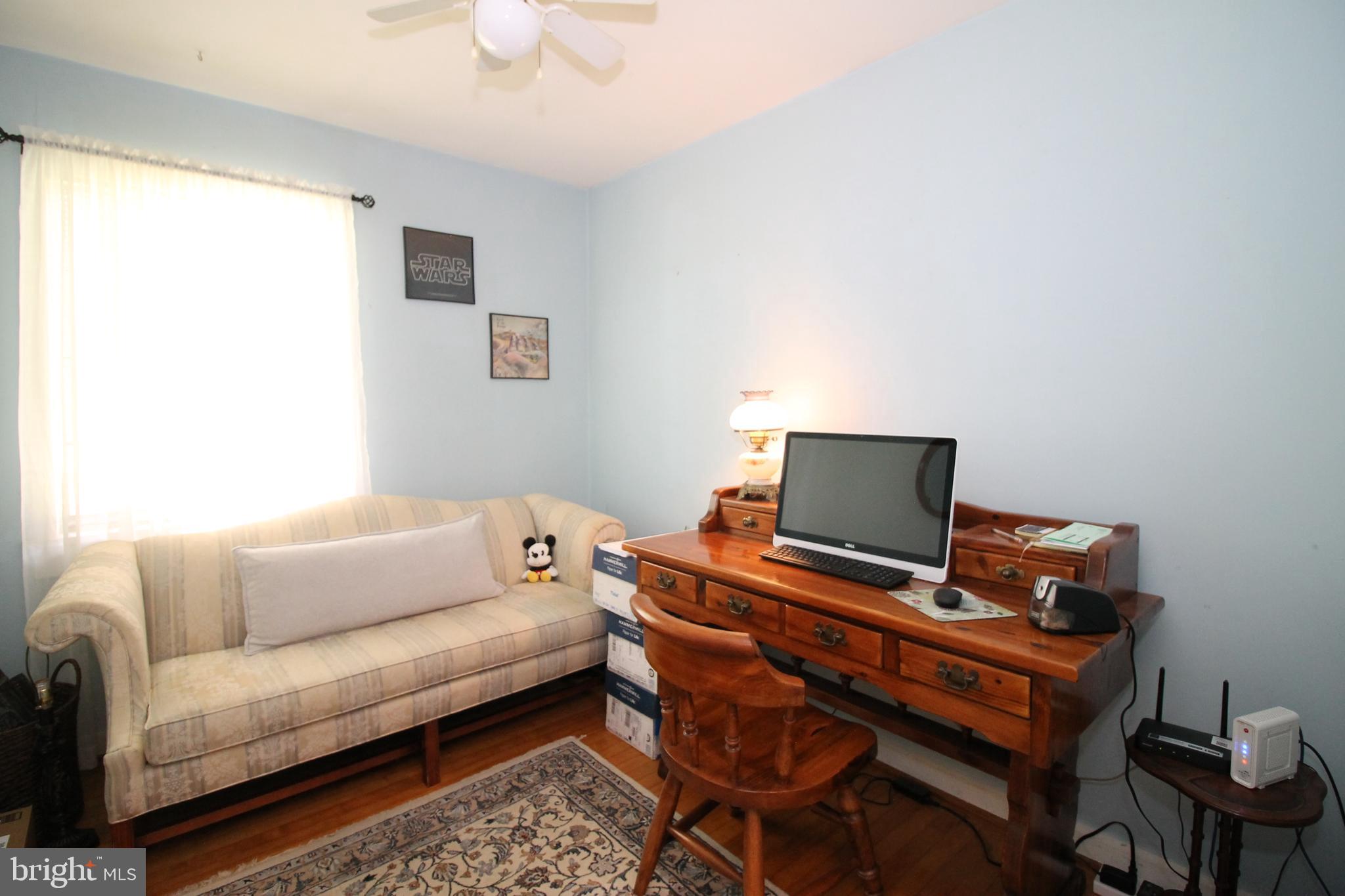 80 Frazier Road Warrenton, VA 20186 - Photo 8 of 21 Bedroom #2 with wood floor, ceiling fan