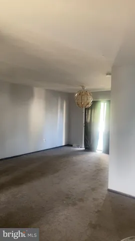 a view of empty room