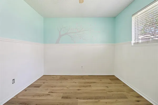 a view of wooden floor