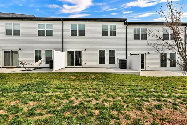 a house view with a outdoor space