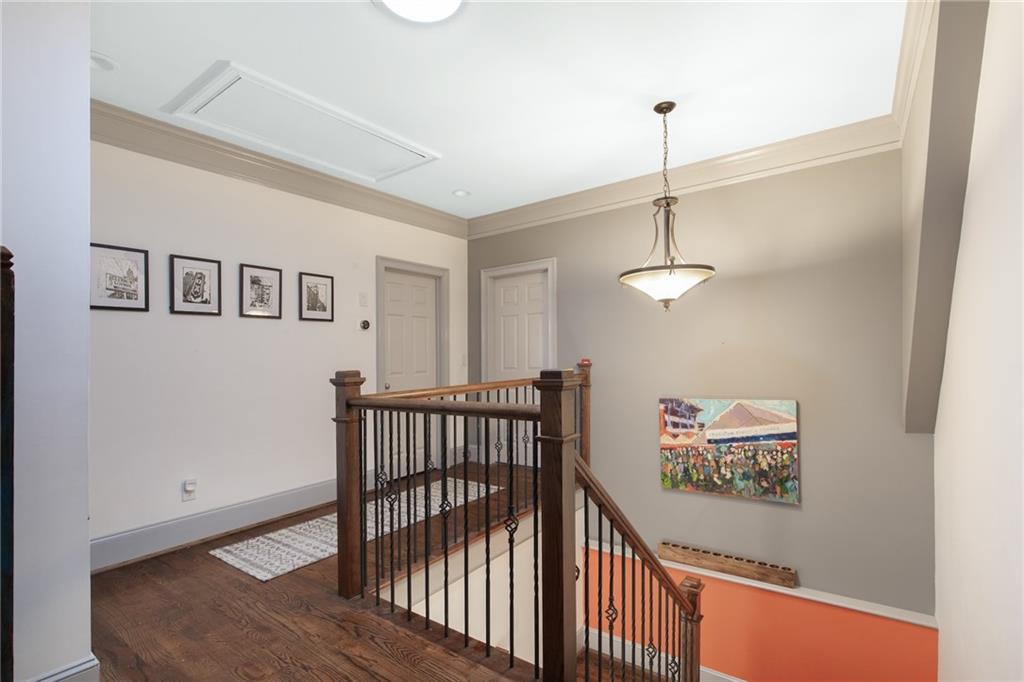 451 Hascall Road Northwest Atlanta, GA 30309 - Photo 19 of 26 a view of a hallway with entryway