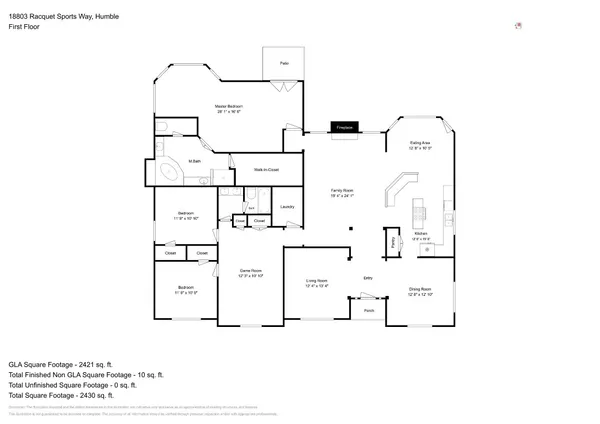$2,525 | 18803 Racquet Sports Way, Humble, TX 77346