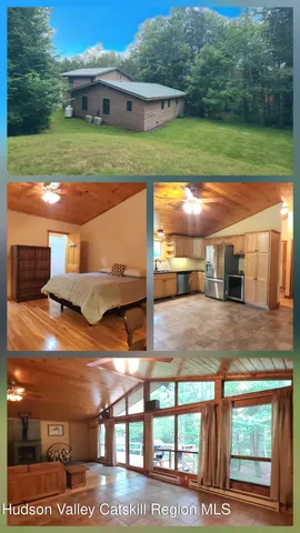 a view of yard with outdoor seating