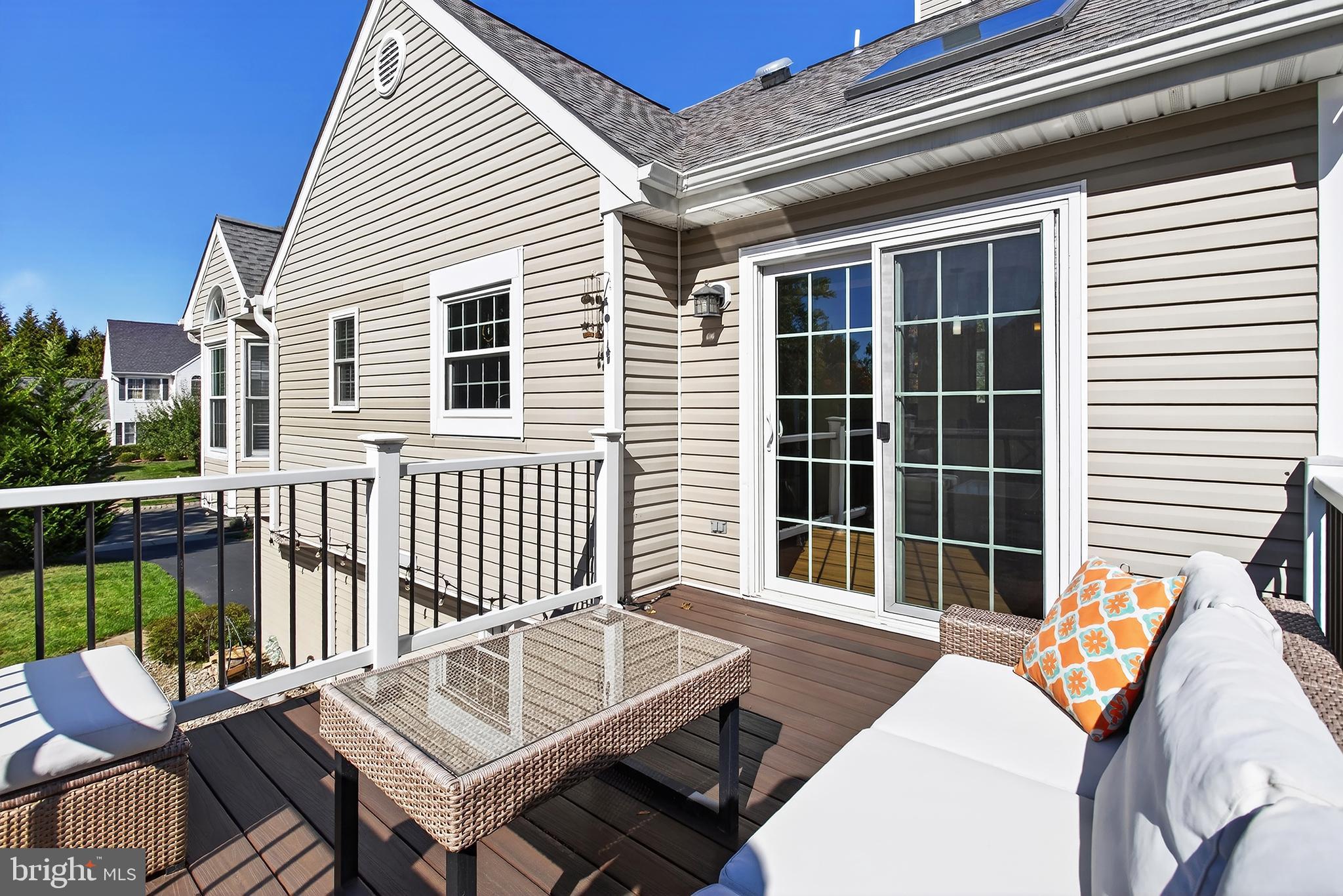 17 Elm Street Hopewell, NJ 08525 - Photo 47 of 52 a view of a deck with wooden floor and outdoor seating