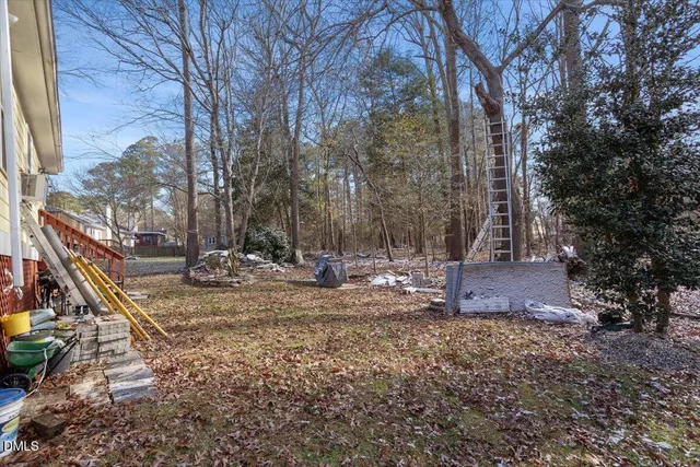 a view of outdoor space and yard