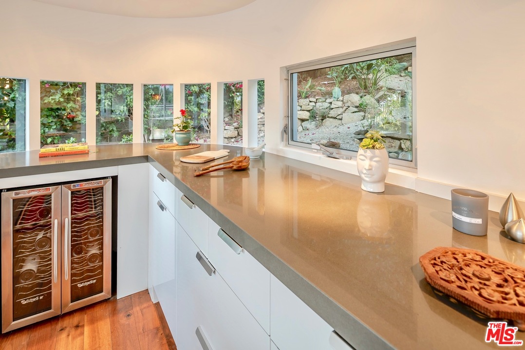 3711 Prestwick Drive Los Angeles, CA 90027 - Photo 8 of 37 a view of a kitchen with a large window