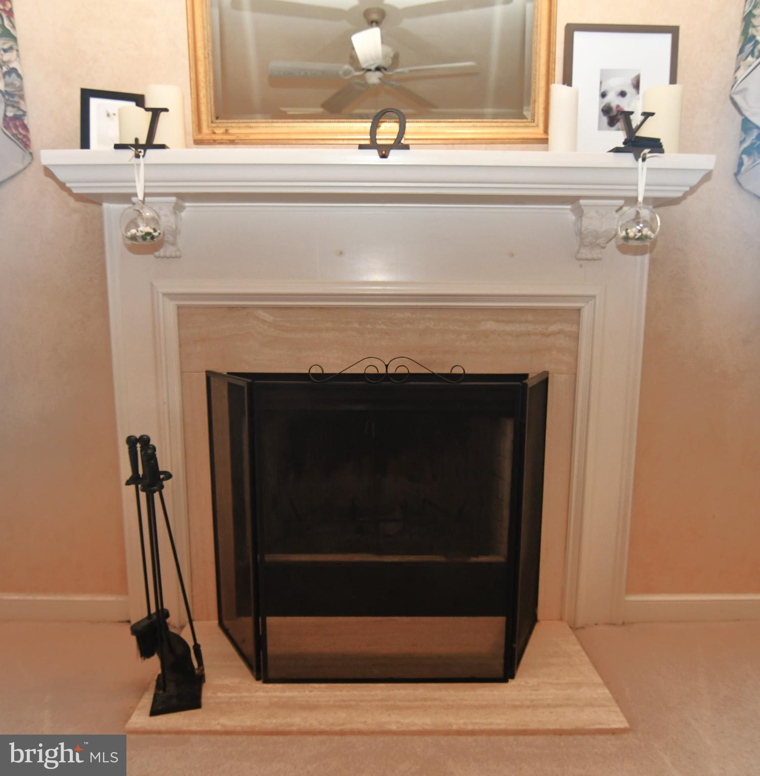 4521 Old Oak Road Doylestown, PA 18902 - Photo 6 of 22 Marble Surround Fireplace!!