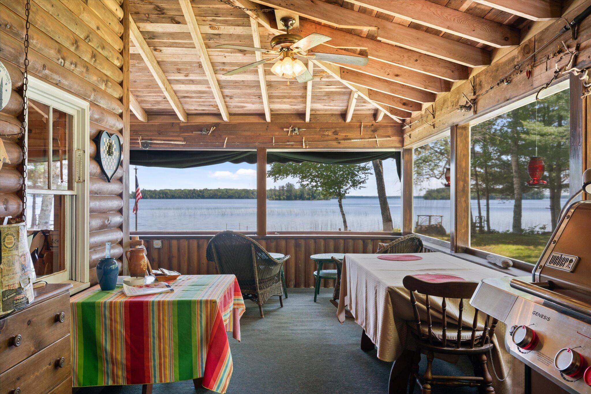 180 Smith Road Princeton, ME 04668 - Photo 16 of 51 Large porch space....