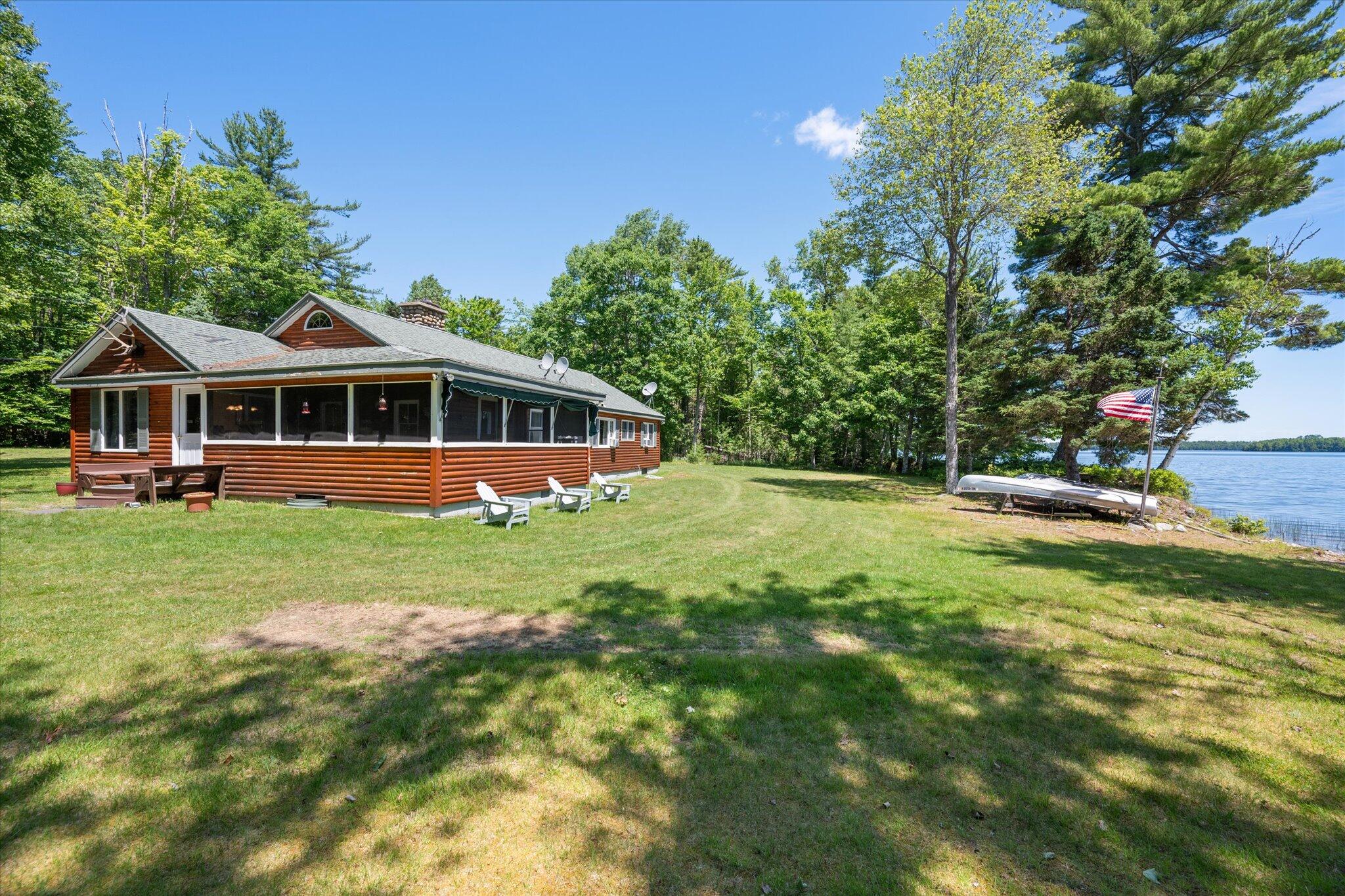 180 Smith Road Princeton, ME 04668 - Photo 4 of 51 Spacious lawn area...