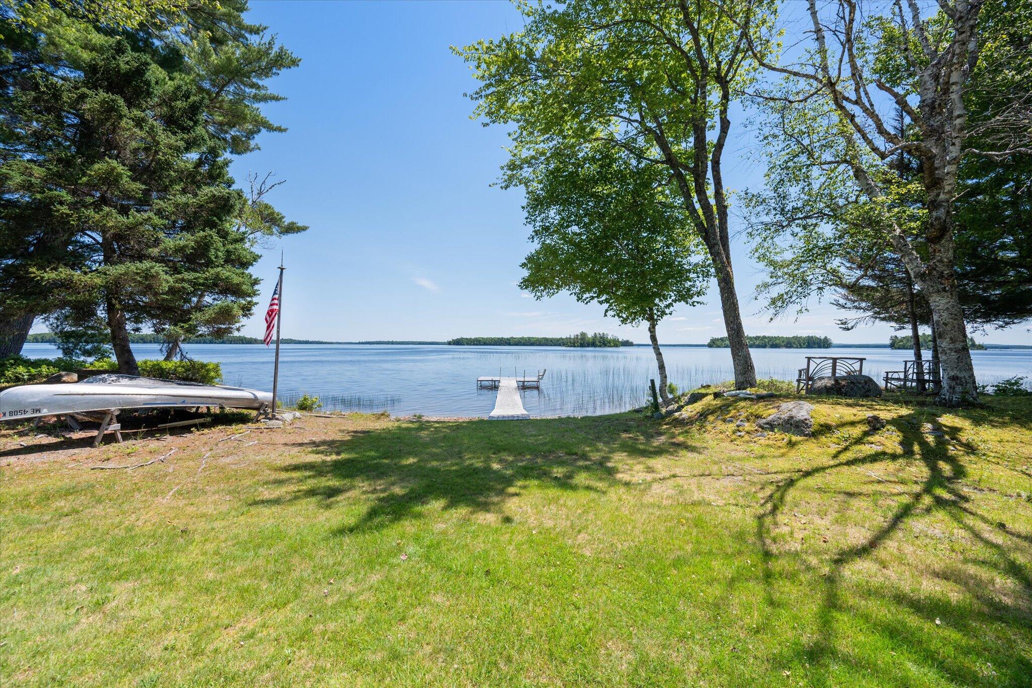 180 Smith Road Princeton, ME 04668 - Photo 43 of 51 Level lot with easy access to lake...