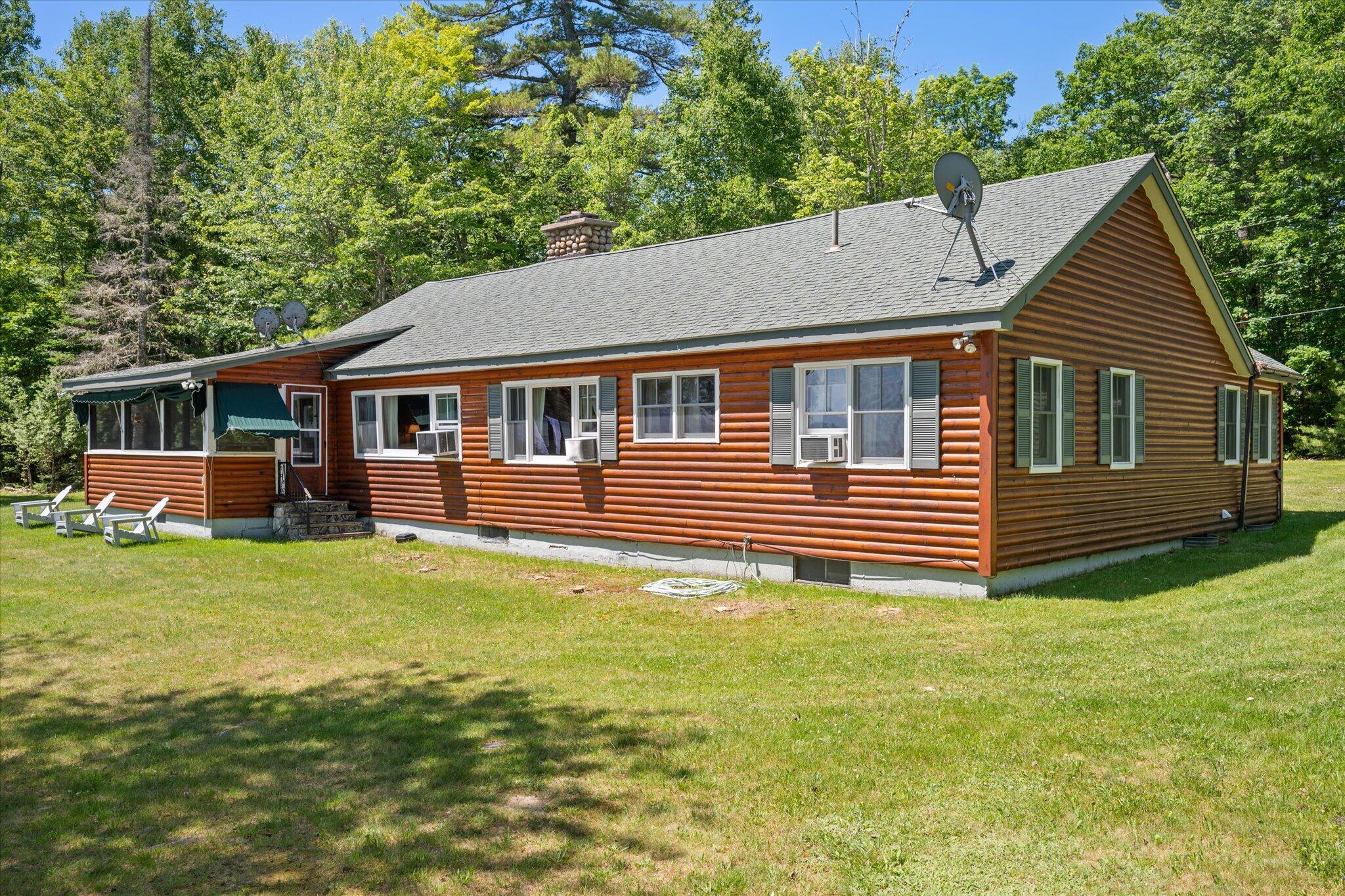 180 Smith Road Princeton, ME 04668 - Photo 9 of 51 Front view of cottage...