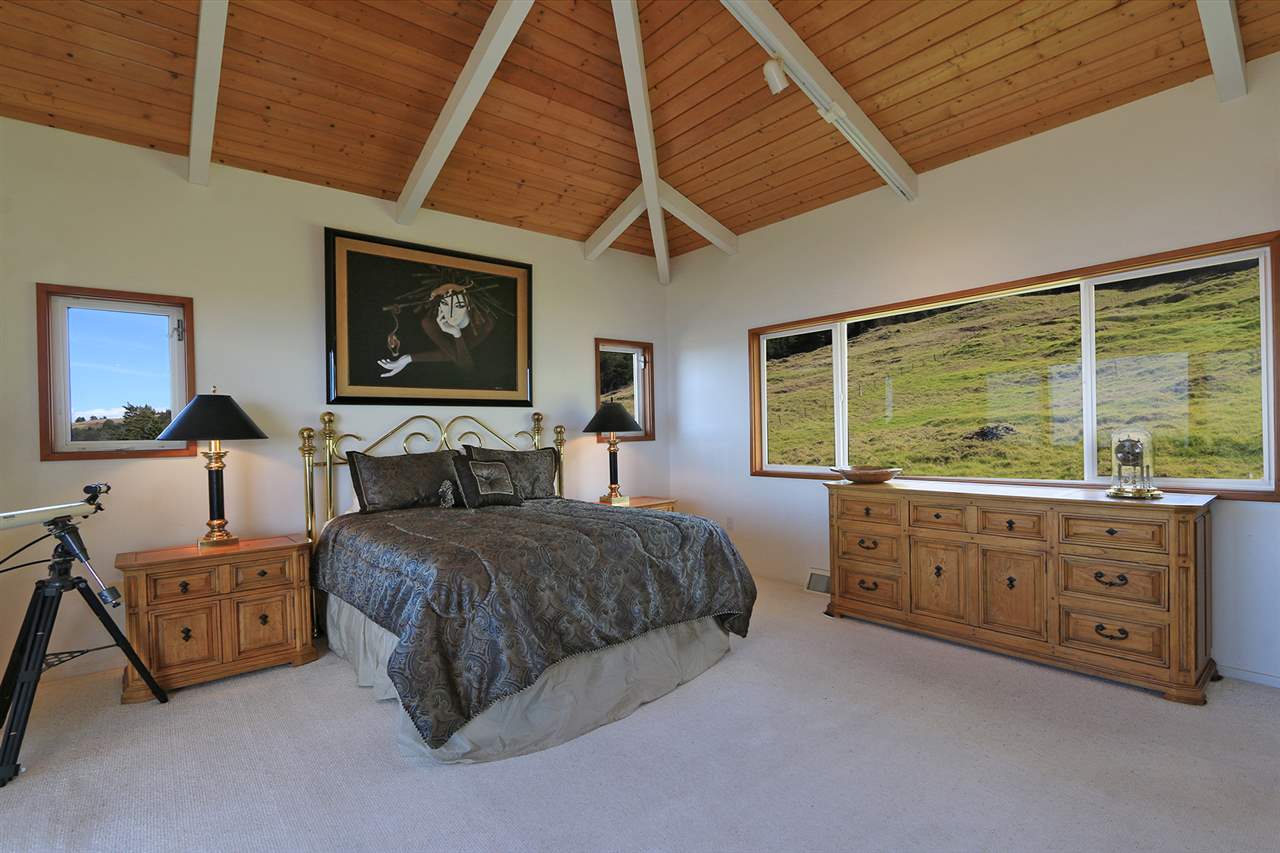 1415 Middle Road Kula, HI 96790 - Photo 7 of 30 a spacious bedroom with a bed and a large window