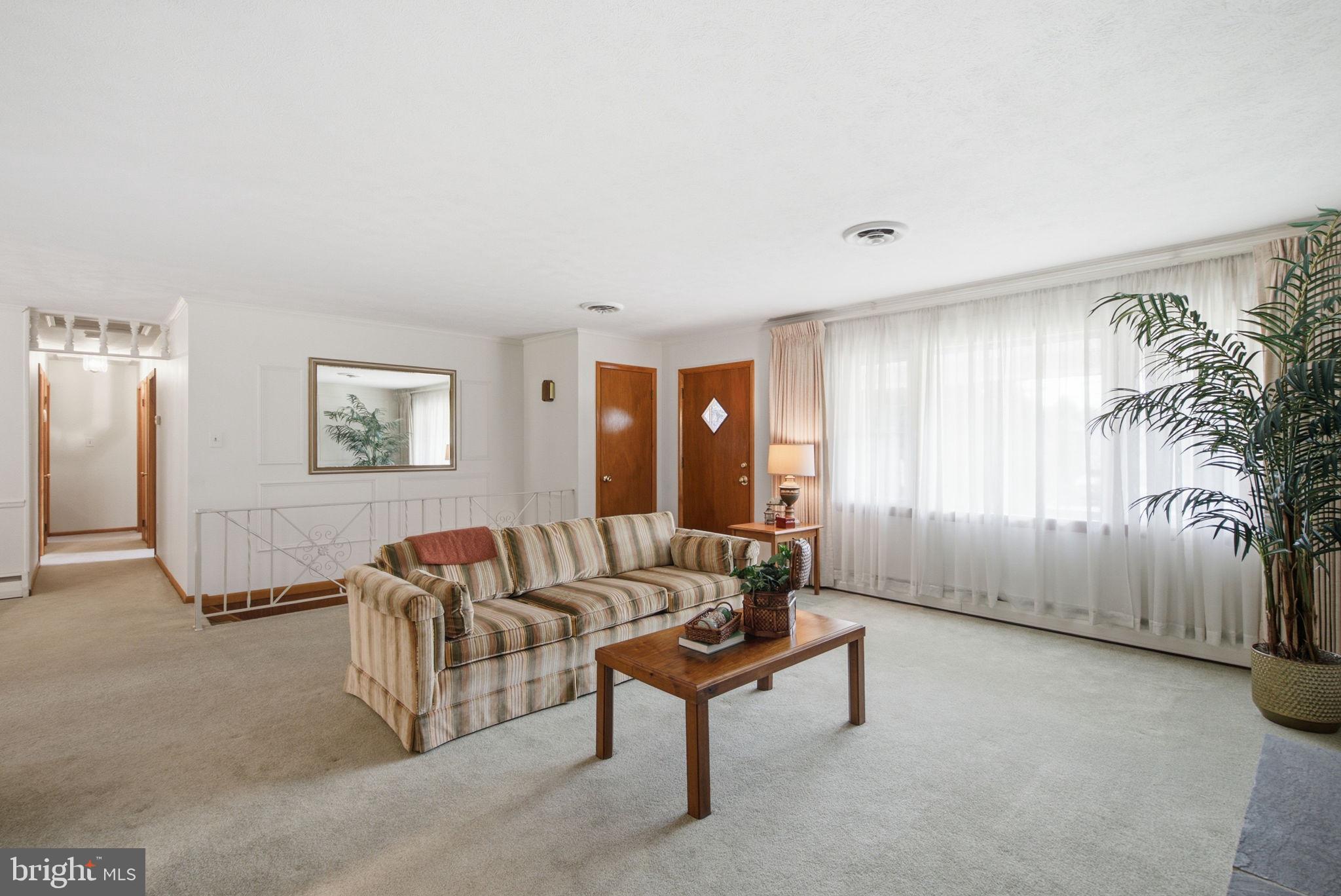 Generous Coat Closet & Large Picture Window