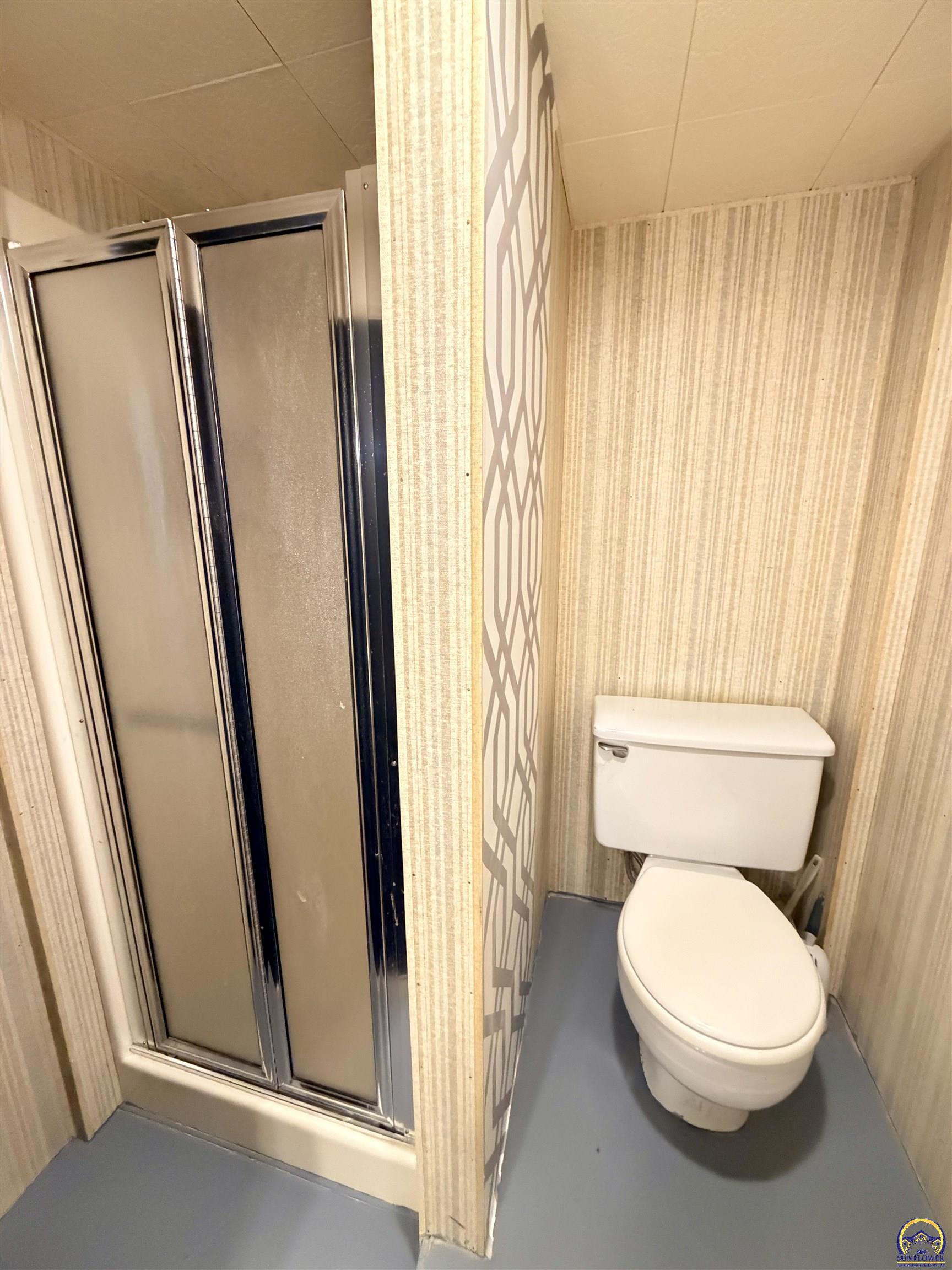 302 1st Street Americus, KS 66835 - Photo 34 of 44 downstairs bathroom