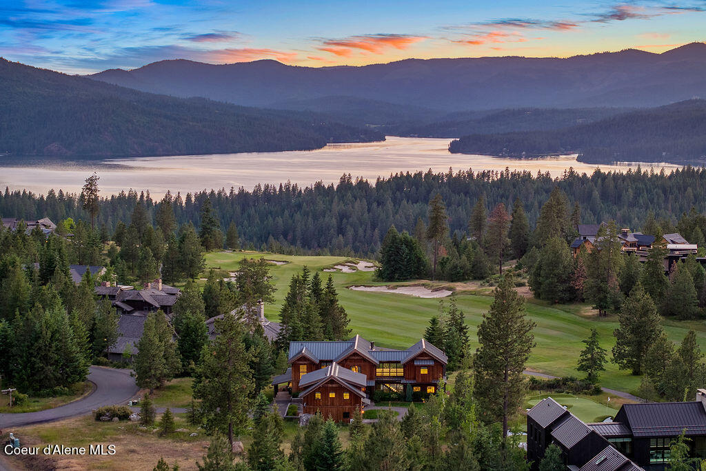 8033 South Gozzer Road Harrison, ID 83833 - Photo 4 of 69 Aerial_Estate171_Twilight-3