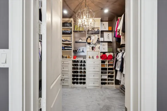 a view of storage and utility room