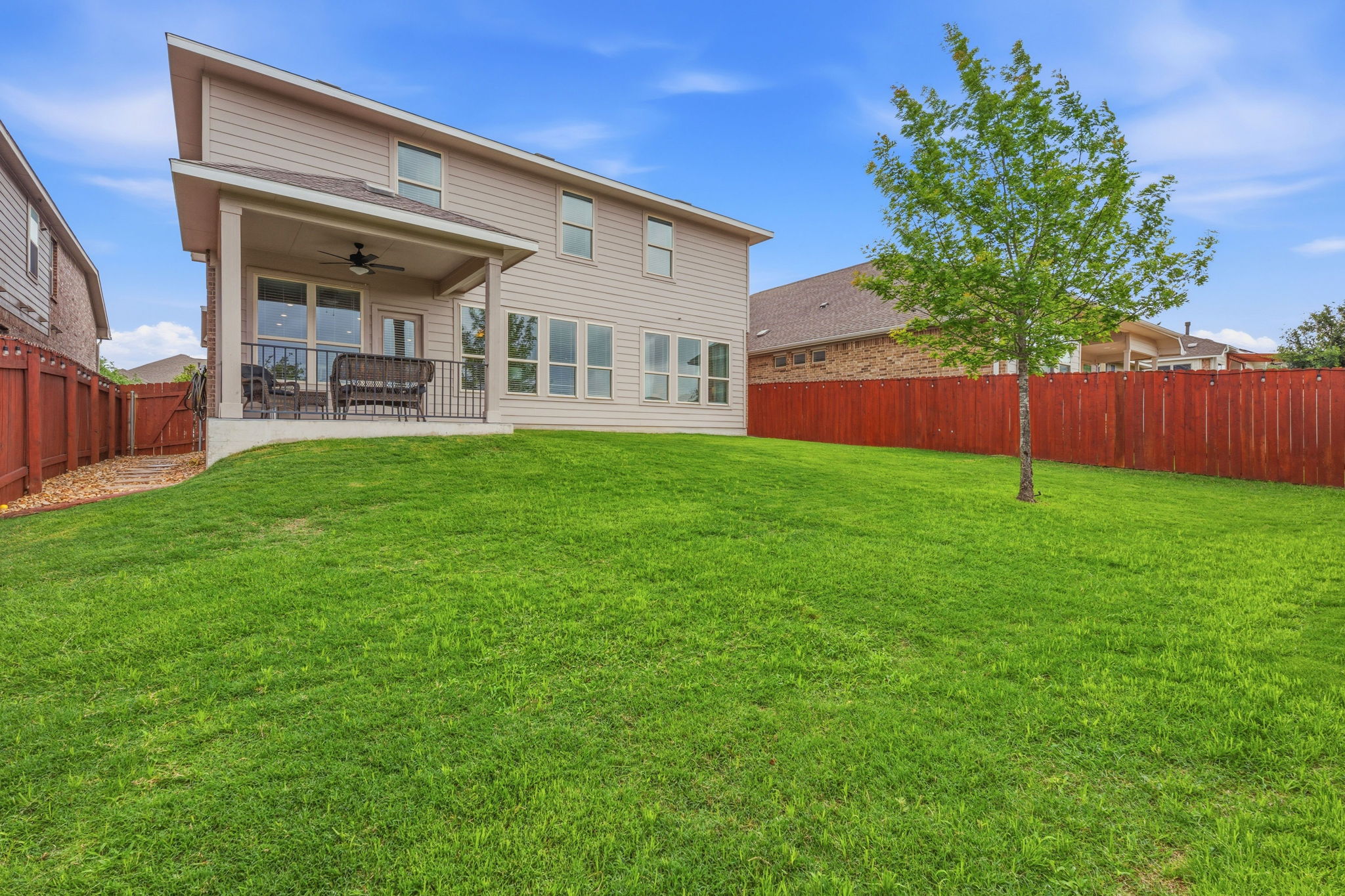 609 Allende Bend, Unit 130 Austin, TX 78748 - Photo 14 of 33 a view of an house with backyard space and balcony