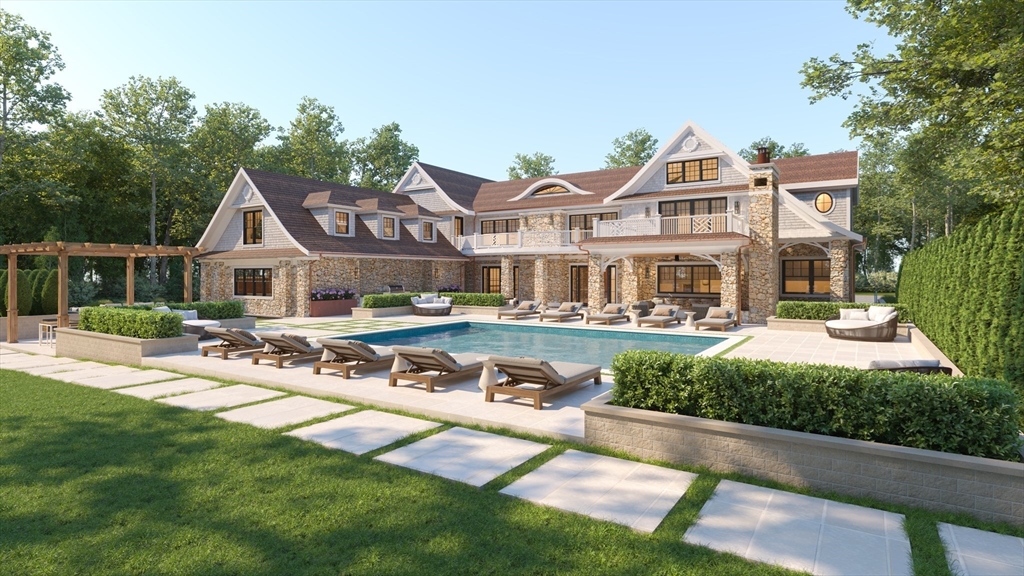 1 Windsor Road Needham, MA 02492 - Photo 7 of 7 a front view of a house with garden