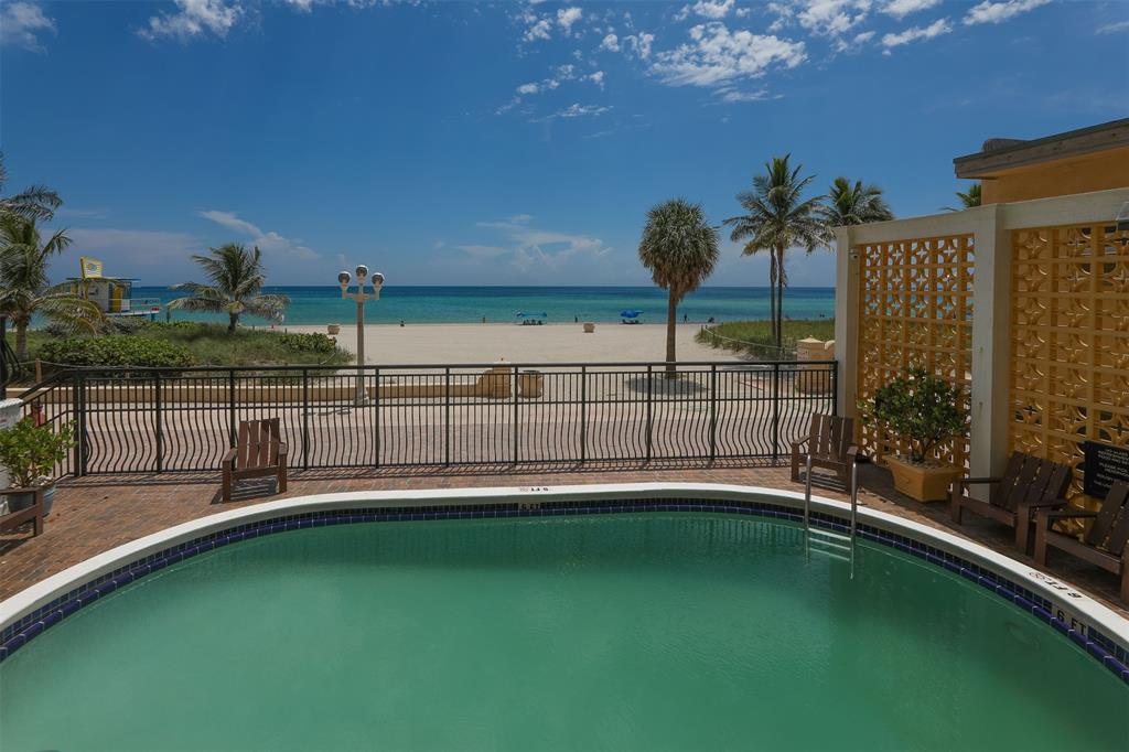 1815 North Surf Road, Unit 403 Hollywood, FL 33019 - Photo 17 of 28 a view of a backyard