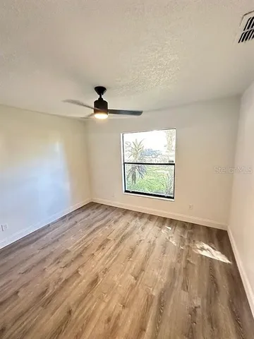 wooden floor in an empty room